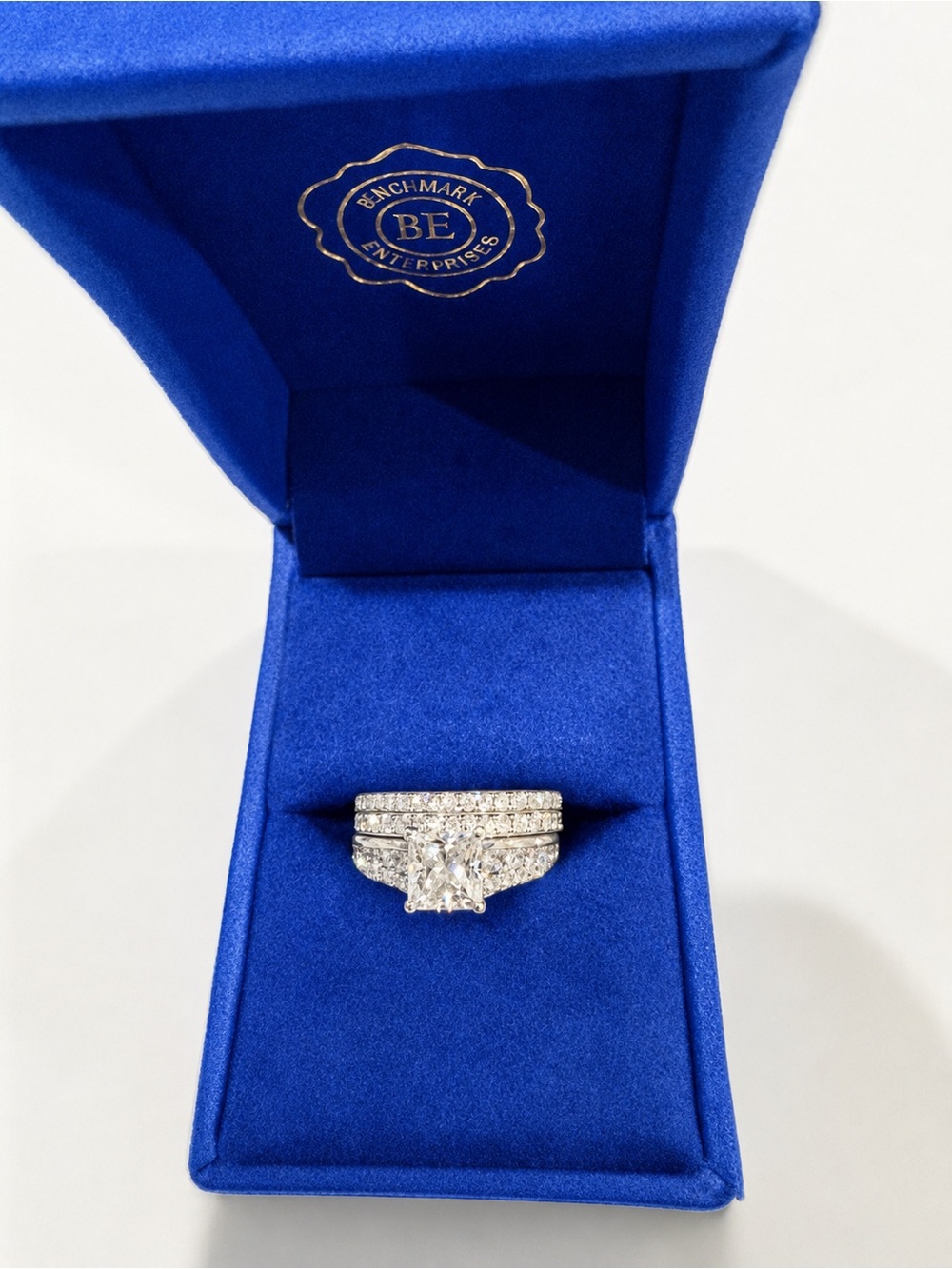 Tacori wedding ring set size 5.5